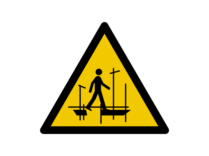 Avertissement  W206  Danger  Panneau Signalétique Norme ISO7010