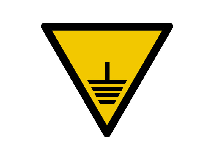 Avertissement  W405  Terre  Panneau Signalétique Norme ISO7010