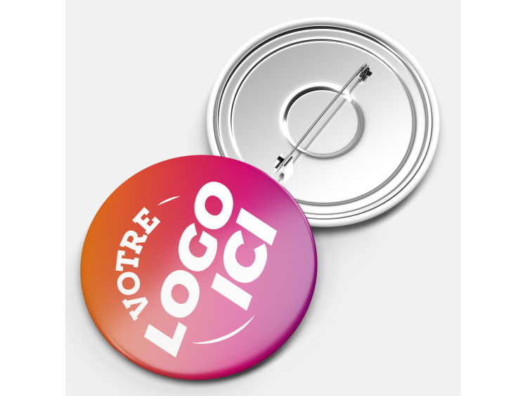 Badges À Épingle Personnalisés Par Lot (50/100/200/300/500)