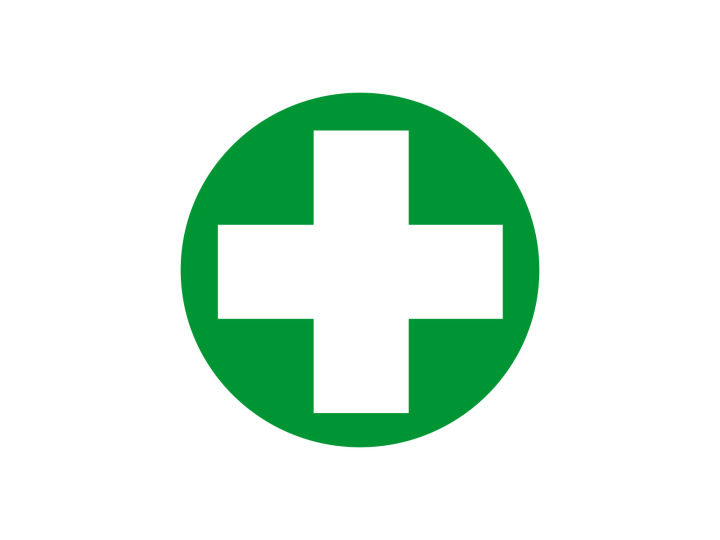 Évacuation Sécurité E077 Premiers secours Panneau Signalétique Norme ISO 7010