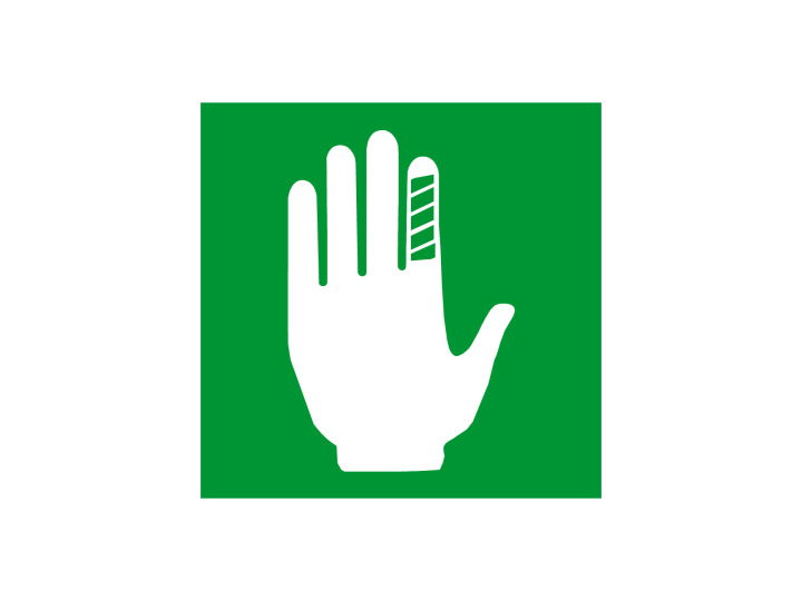 Évacuation Sécurité E083 Premiers soins Panneau Signalétique Norme ISO 7010