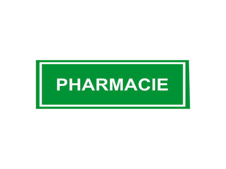 Évacuation Sécurité E210 Pharmacie Panneau Signalétique Norme ISO 7010