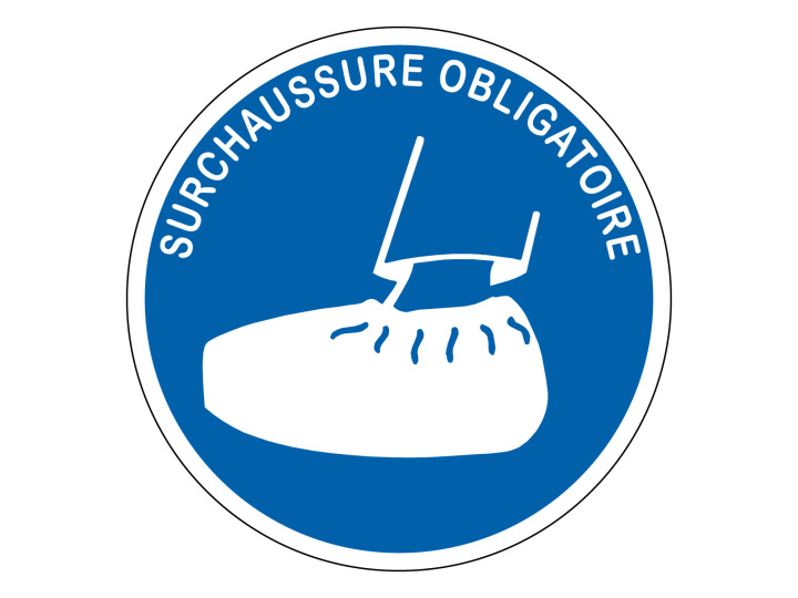 Obligation  M150  Surchausure  Panneau Signalétique Norme ISO7010